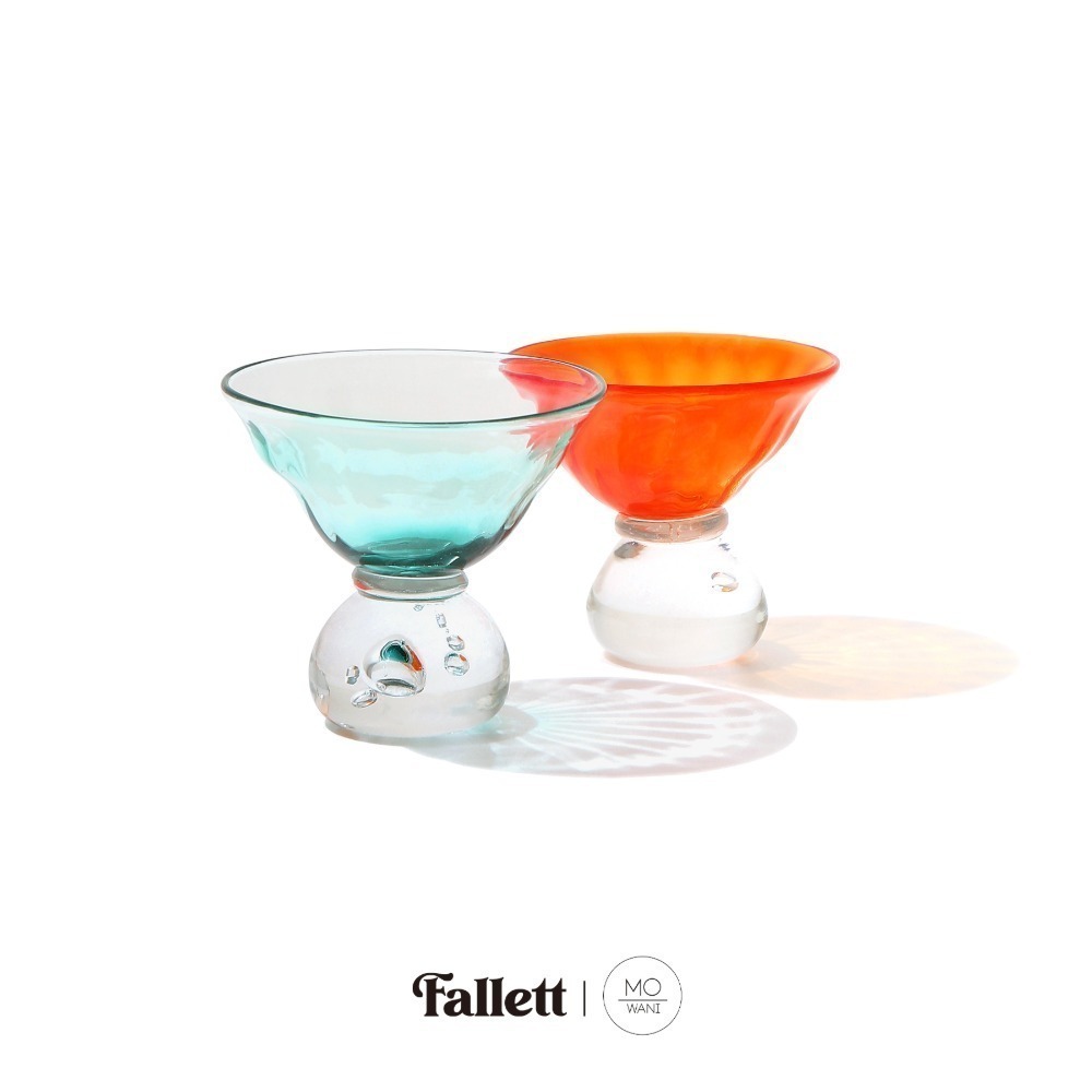 [Fallett X Mowani glass] Art bead bowl (Small)
